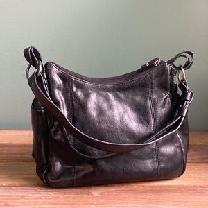 Vintage Aurielle Black Leather Bag